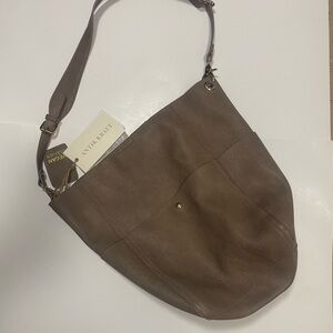 Antik Kraft Brown Hobo Bag (Vegan Leather)